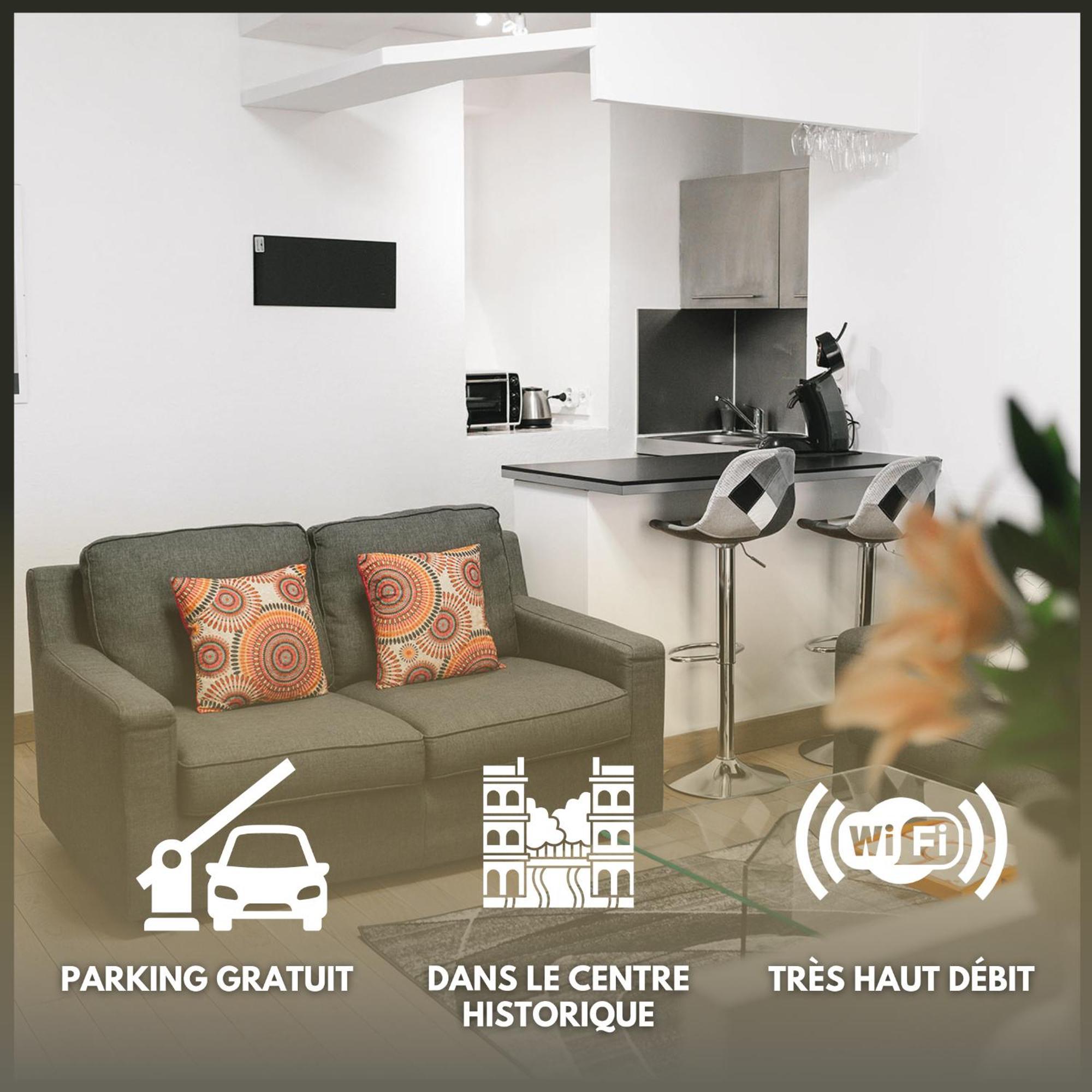 Apartamento Le Cosy Du Gal, A 2 Pas Du Palais Des Papes Parking Gratuit Securise Aviñón Exterior foto